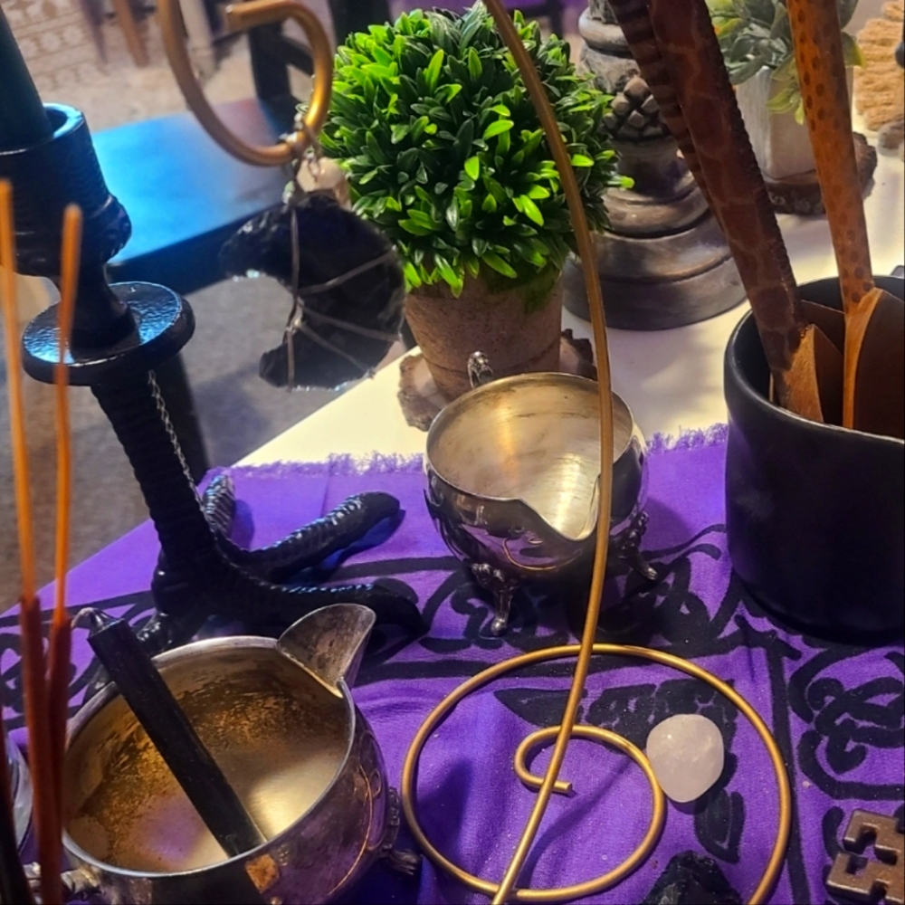 Boho Witch Crystal pendulum holder hanger